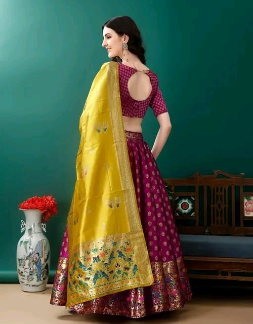 STYLISH DESIGNER LEHENGA CHOLI DUPATTA SET FOR GIRLS & WOMENS