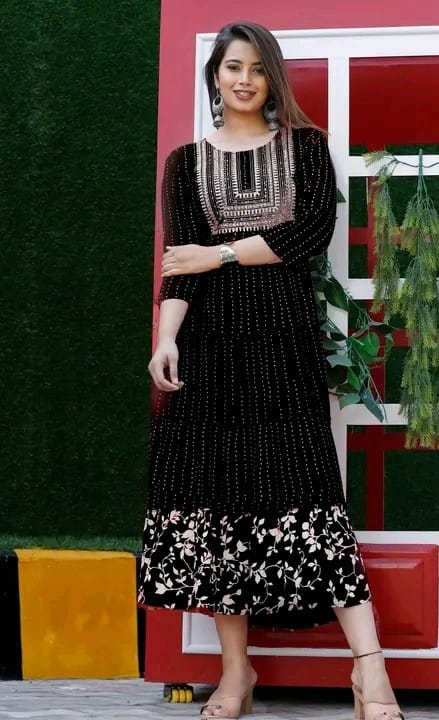 Fabulous Embroidered Anarkali Kurta for women