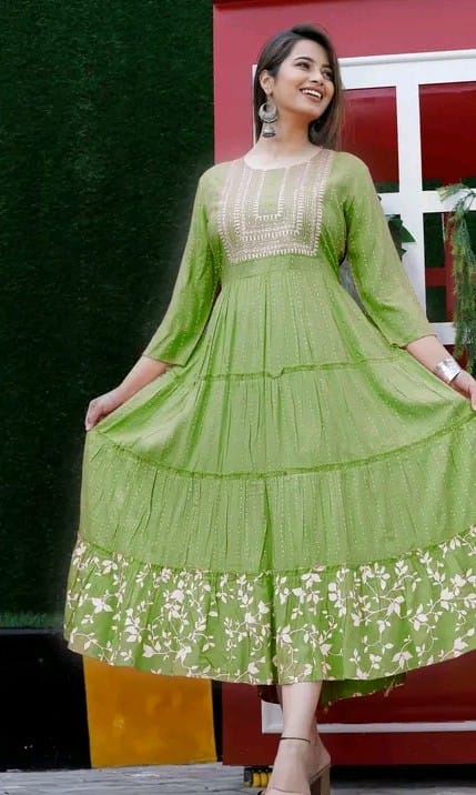 Fabulous Embroidered Anarkali Kurta for women