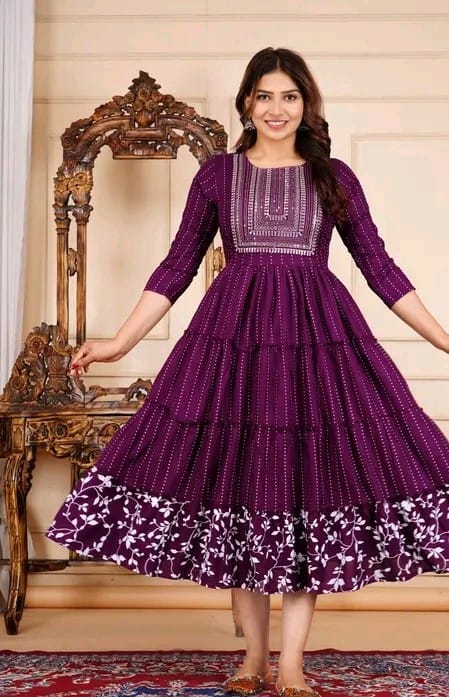 Fabulous Embroidered Anarkali Kurta for women