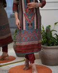 WOMEN'S PURE VISCOSE RAYON PRINTED KURTA SET